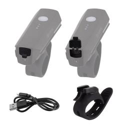 Force Světlo přední FLUX 550LM USB, černé