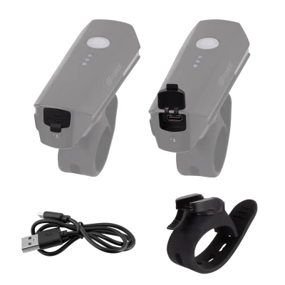 Force Světlo přední FLUX 550LM USB, černé (VÝPRODEJ)