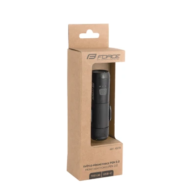 Force Světlo přední PEN 2.0 700LM USB, černé
