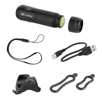 Force Světlo přední PEN 2.0 700LM USB, černé