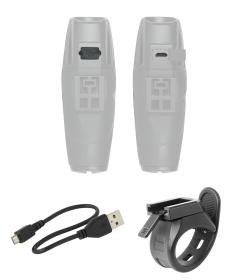 Force Světlo přední SHARK 700LM USB, černé