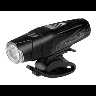 Force Světlo přední STOGIE 900 LM, USB, černé
