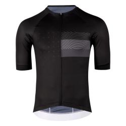 Force SWAY černý cyklodres - kr. rukáv + Force BLADE MTB černé cyklokraťasy