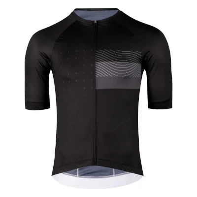 Force SWAY černý cyklodres - kr. rukáv + Force BLADE MTB černé cyklokraťasy