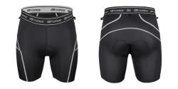 Force SWAY černý cyklodres - kr. rukáv + Force BLADE MTB černé cyklokraťasy