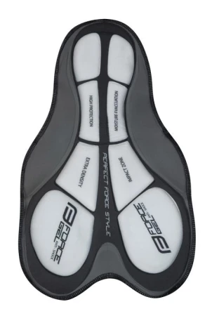 Force SWAY černý cyklodres - kr. rukáv + Force BLADE MTB černé cyklokraťasy