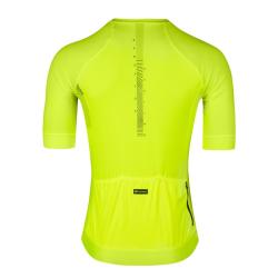Force SWAY fluo cyklodres - kr. rukáv + Force REBEL MTB černé cyklokraťasy