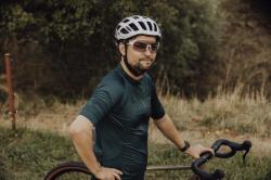 Force SWAY tm.zelený cyklodres - kr. rukáv POUZE 4XL (VÝPRODEJ)