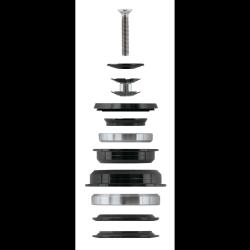Force Riadenie F TAPER 1 1/8[34] -1 1/2[34] polointegr.56mm čierne