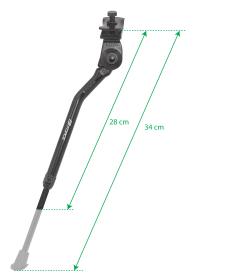 Force TOP 20-29[34] Al pod rám+protikus, čierny stojan