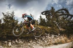 Force DOWNHILL šedo-černé cyklistické tretry