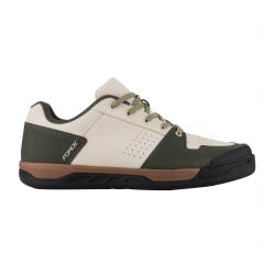 Force ESCAPE SPD krémově-olivové cyklistické tretry