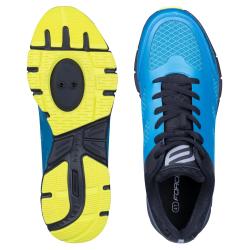 Force GO modro-čierno-fluo cyklistické tretry