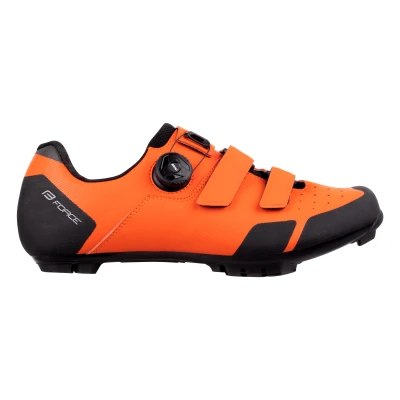 Force MTB REVO 2 oranžové cyklistické tretry