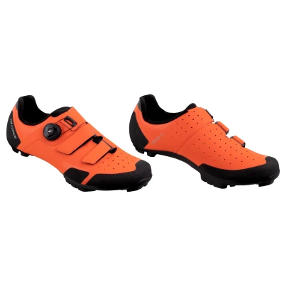 Force MTB REVO 2 oranžové cyklistické tretry