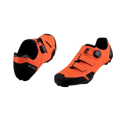 Force MTB REVO 2 oranžové cyklistické tretry