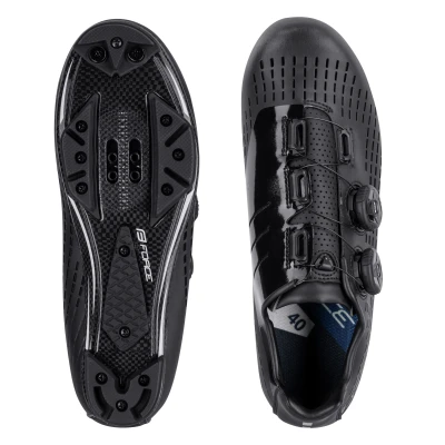 Force MTB REVOLT CARBON černé cyklistické tretry