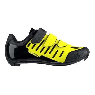 Force ROAD LASH fluo-černé cyklistické tretry