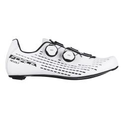 Force ROAD REVOLT CARBON bílé cyklistické tretry Force ROAD REVOLT CARBON bílé cyklistické tretry