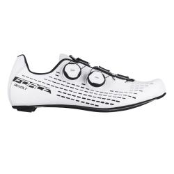 Force ROAD REVOLT CARBON bílé cyklistické tretry Force ROAD REVOLT CARBON bílé cyklistické tretry
