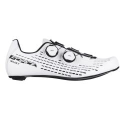 Force ROAD REVOLT CARBON bílé cyklistické tretry Force ROAD REVOLT CARBON bílé cyklistické tretry