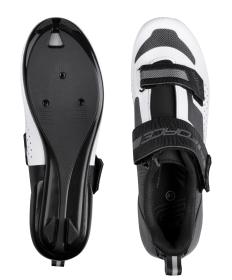 Force TRIA černo-bílé cyklistické tretry