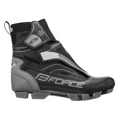 Force MTB ICE21 černé zimní tretry Force MTB ICE21 černé zimní tretry