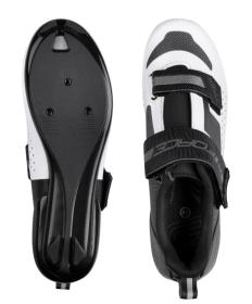 Force TRIA černo-bílé cyklistické tretry POUZE EU 45 (VÝPRODEJ)