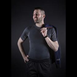 Force Triko funkčné BREEZE krátky rukáv sivé
