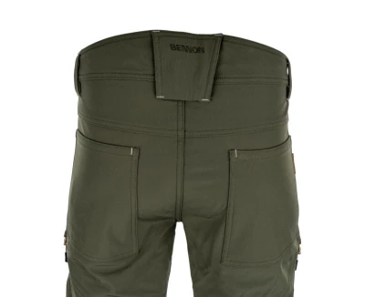 Bennon FORCE kalhoty green/sand softshellové