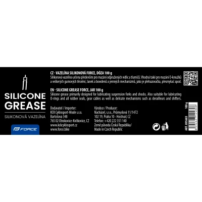 Force Mazivo silikonová pasta, dóza 100g