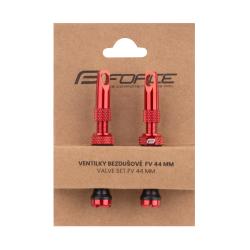 Force Ventilky pro bezdušový systém 2xFV 44mm,červ