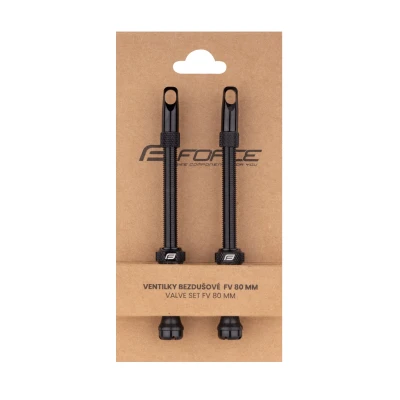Force Ventilky pro bezdušový systém 2xFV 80mm,čern