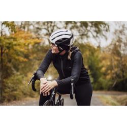 Force VISION černá cyklistická vesta - neprofuk