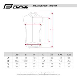 Force WINDPRO černá neprofuk cyklistická vesta