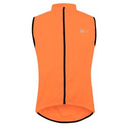 Force WINDPRO oranžová cyklovesta , plná záda