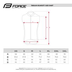 Force WINDPRO fluo neprofuk cyklistická vesta