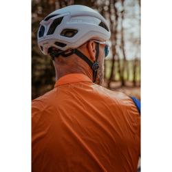 Force WINDPRO oranžová cyklistická vesta, plné chrbát