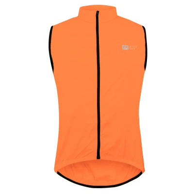 Force WINDPRO oranžová cyklovesta , plná záda Force WINDPRO oranžová cyklovesta , plná záda