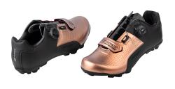 Force VIRTUOSO GRAVEL černo-bronzové cyklistické tretry