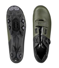 Force VIRTUOSO GRAVEL černo-army cyklistické tretry