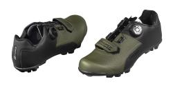 Force VIRTUOSO GRAVEL černo-army cyklistické tretry