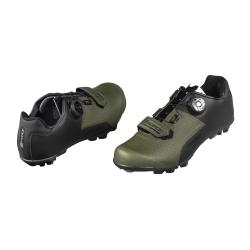 Force VIRTUOSO GRAVEL černo-army cyklistické tretry