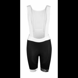 Force VISION LADY černo-bílé dámské cyklokraťasy se šráky a vložkou Force VISION LADY černo-bílé dámské cyklokraťasy se šráky a vložkou