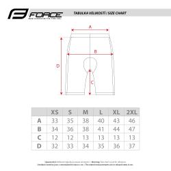 Force Vložka vnitřní pro MTB kraťasy SUPPORT