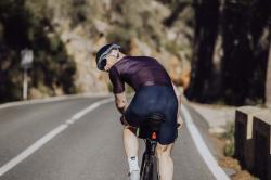 Force WINNER modré cyklokraťasy se šráky a vložkou