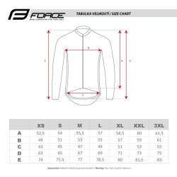 Force X100 černo-fluo pánská zimní cyklobunda POUZE M (VÝPRODEJ)