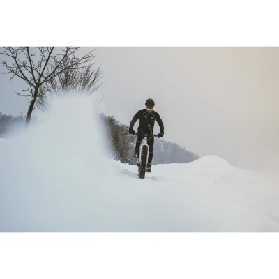 Force Z70 SOFTSHELL cyklokalhoty se šráky s vložkou