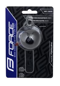 Force Zvonek DIGI elektrický, černý