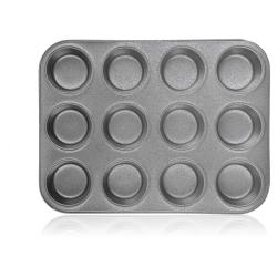 BANQUET Forma na muffiny 12ks 35x26,5x3cm GRANITE nepřiln.povrch